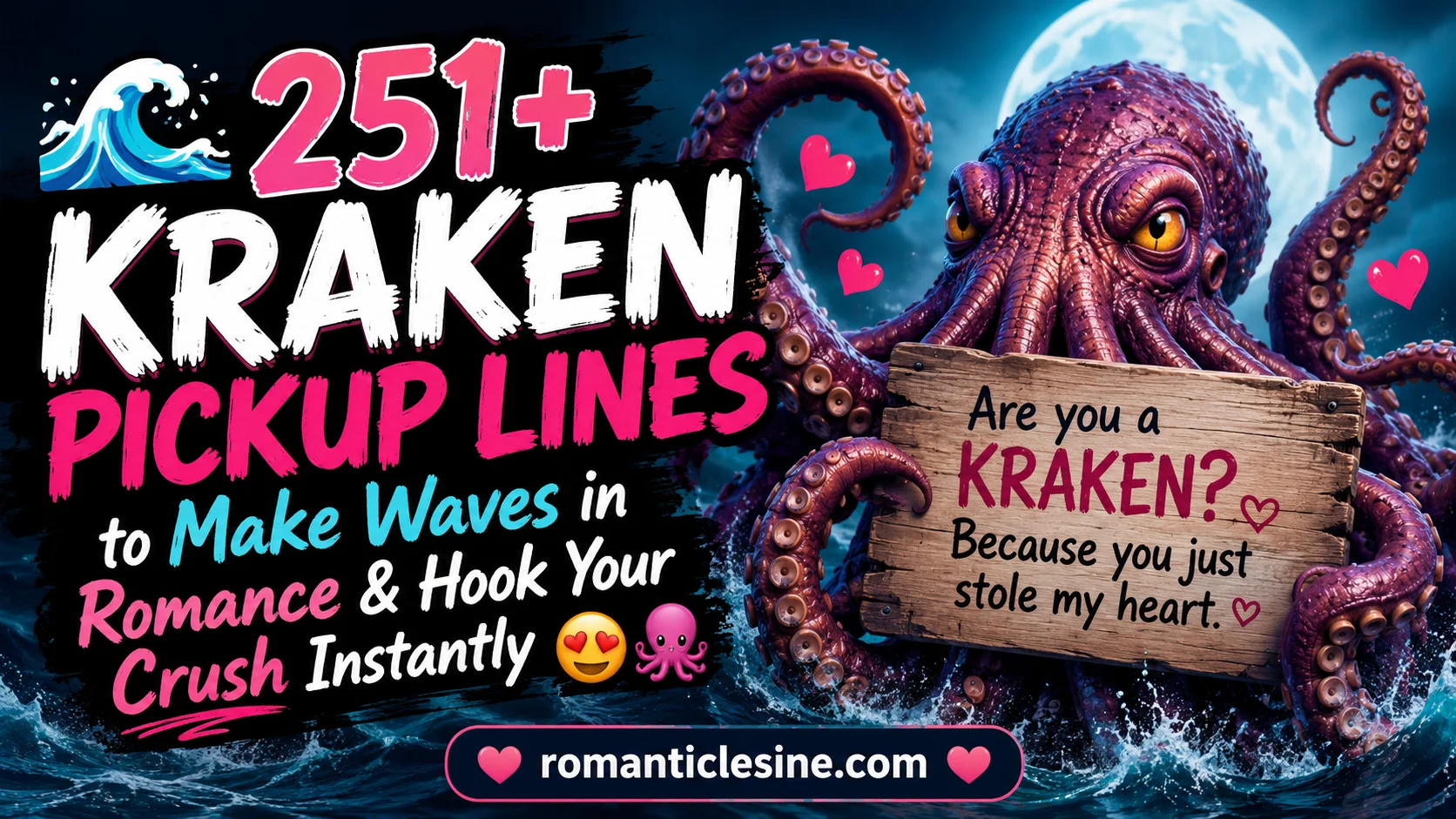 Kraken Pickup Lines