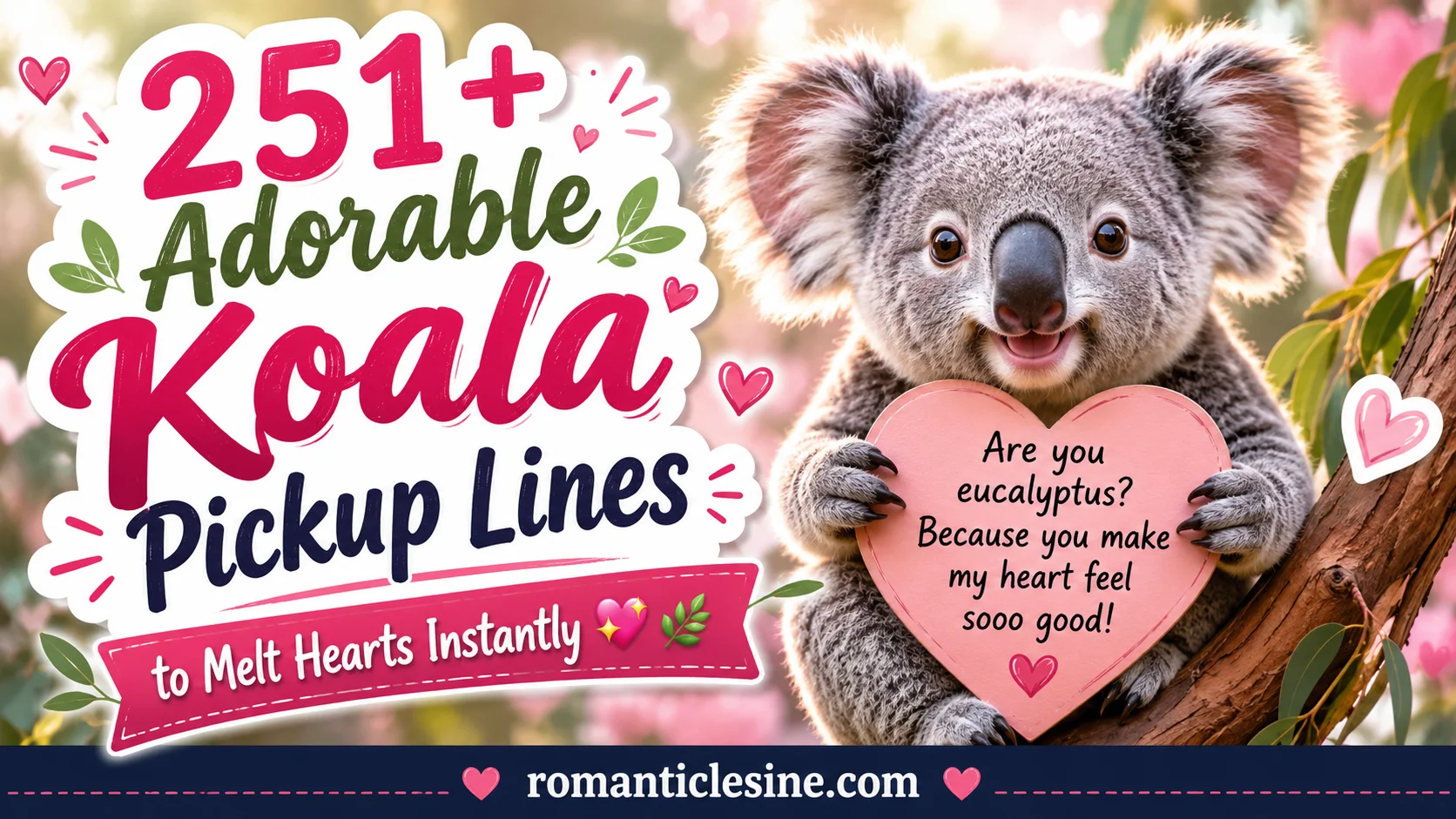 Adorable Koala Pickup Lines
