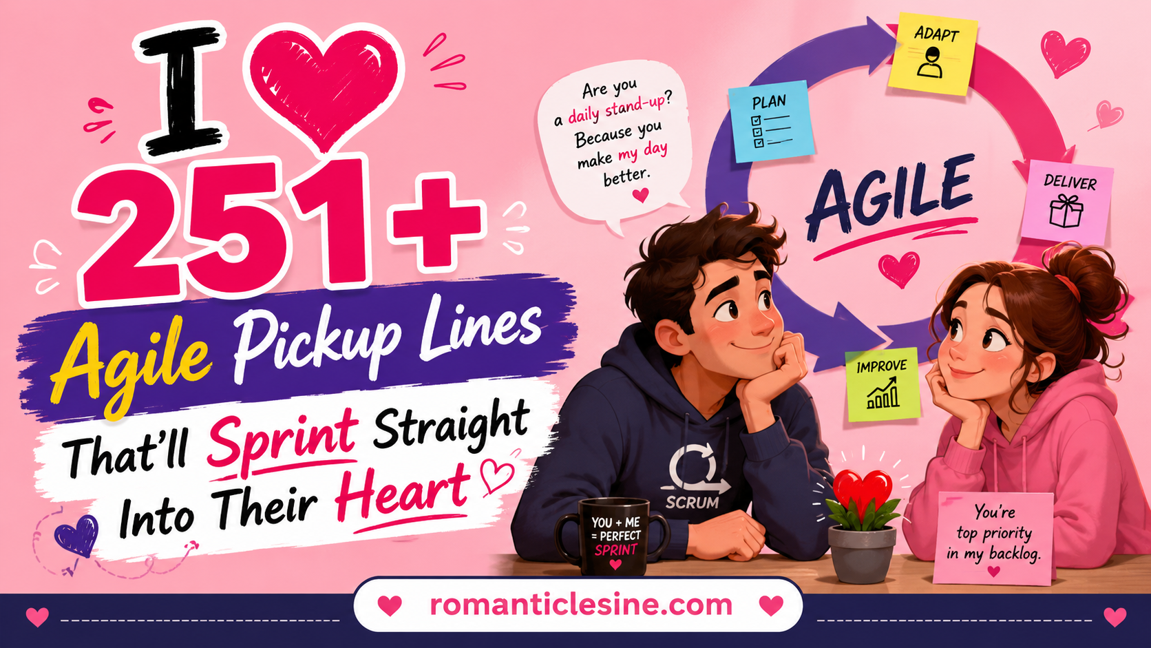Agile Pickup Lines That’ll Sprint Straight Into Their Heart