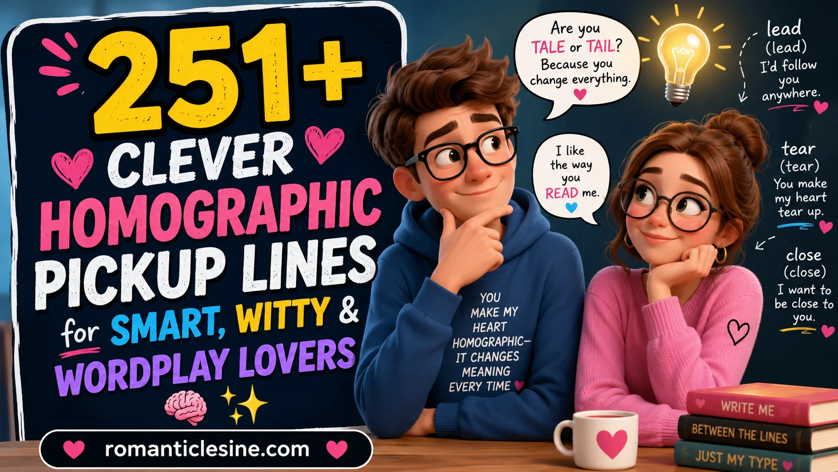 Clever Homographic Pickup Lines