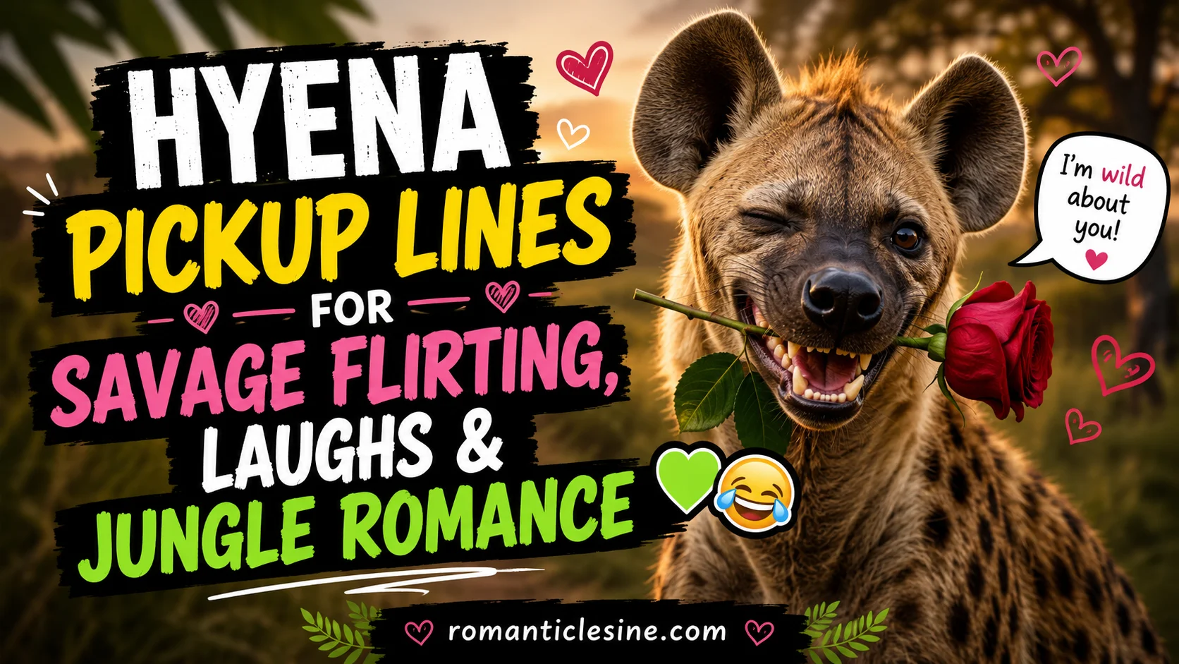 Hyena Pickup Lines
