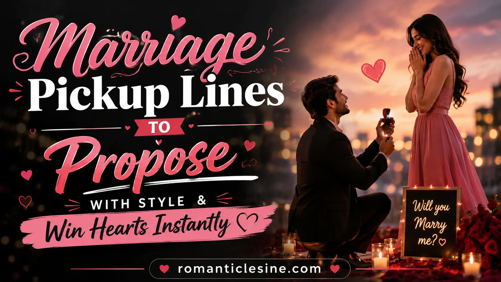 Marriage Pickup Lines