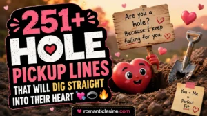 Hole Pickup Lines